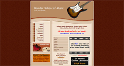Desktop Screenshot of boulderschoolofmusic.com