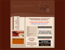 Tablet Screenshot of boulderschoolofmusic.com